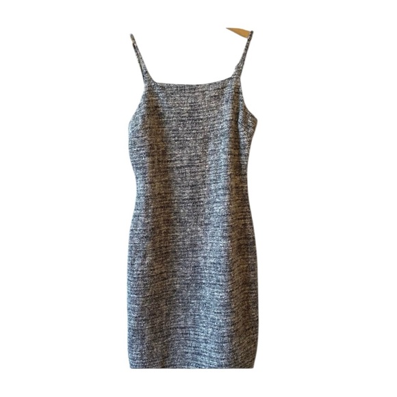 Almost Famous Gray Sheath Mini Dress Sleeveless - Picture 1 of 6